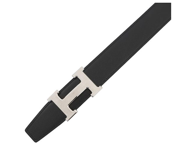 Hermès Hermes Constance H-Belt Reversible Nero D'oro - vista 4