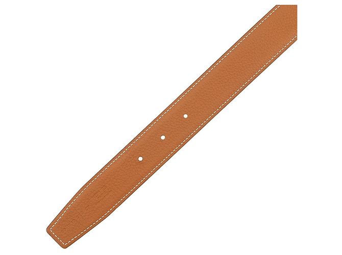 Hermès Hermes Constance H-Belt Reversible Nero D'oro - vista 7