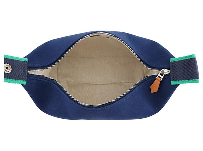 Hermès Pochette borsa Kara Hermes Blu - vista 5
