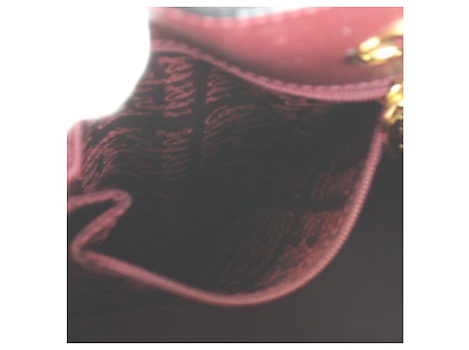 Borsa a tracolla in pelle rossa Cartier da donna Rosso - vista 11