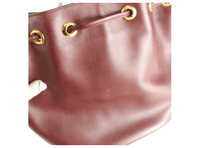 Borsa a tracolla in pelle rossa Cartier da donna Rosso - vista 12