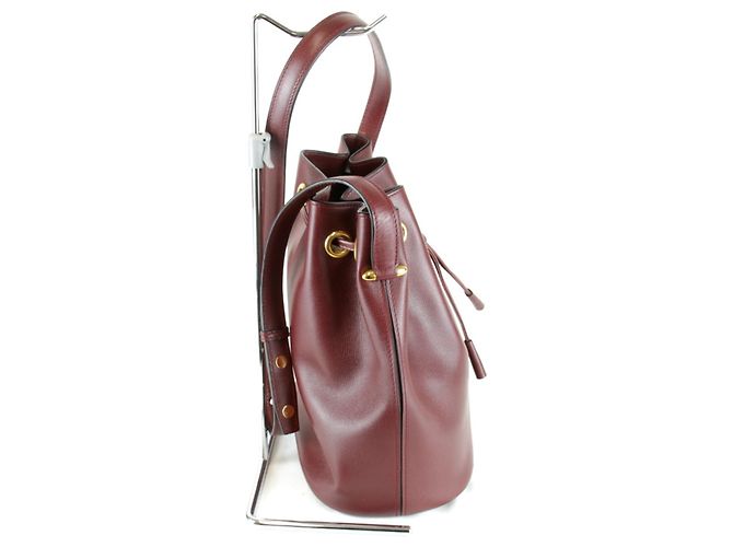 Borsa a tracolla in pelle rossa Cartier da donna Rosso - vista 2