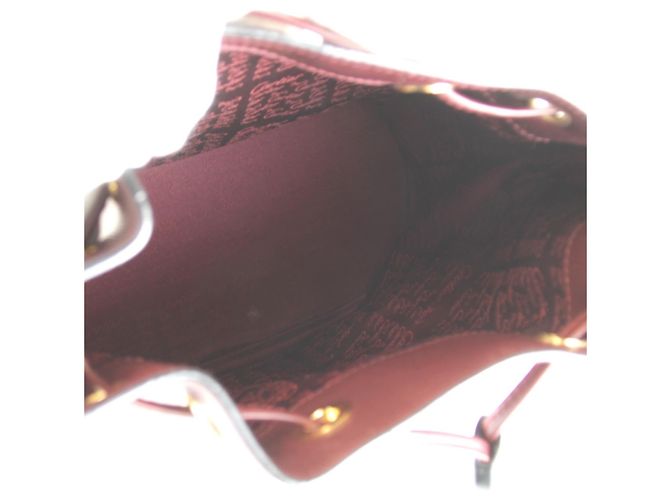 Borsa a tracolla in pelle rossa Cartier da donna Rosso - vista 5