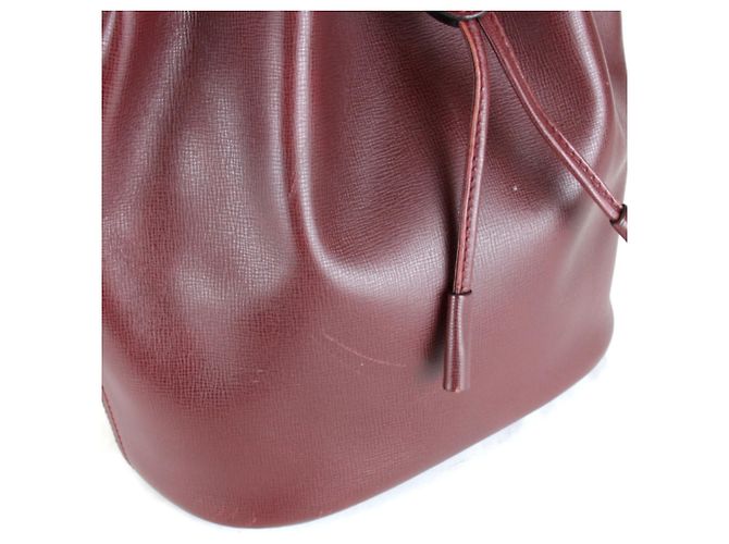 Borsa a tracolla in pelle rossa Cartier da donna Rosso - vista 6
