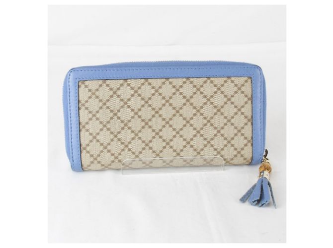 Cartera larga azul Gucci - vista 2