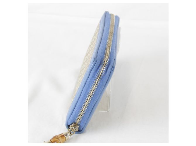 Cartera larga azul Gucci - vista 3
