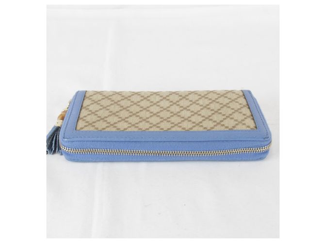 Cartera larga azul Gucci - vista 8