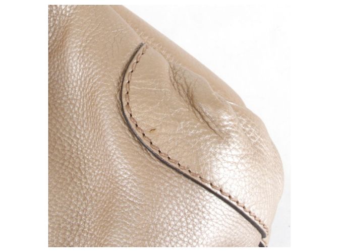 Borsa a mano in pelle rosa Gucci - vista 14