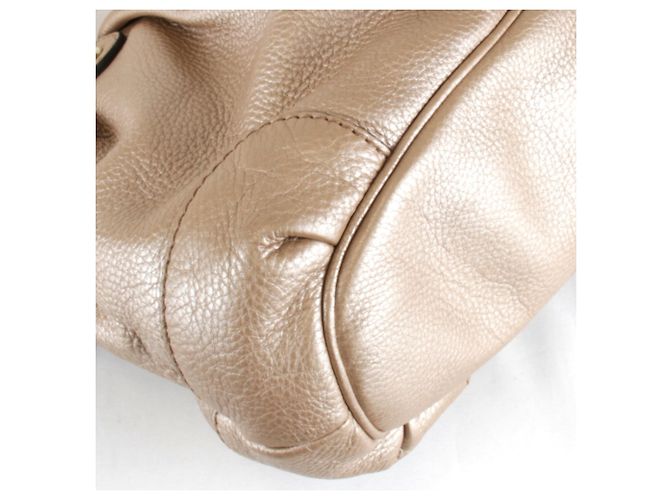 Borsa a mano in pelle rosa Gucci - vista 3