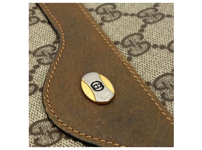 Borsa Tote Gucci Beige GG Supreme - vista 4