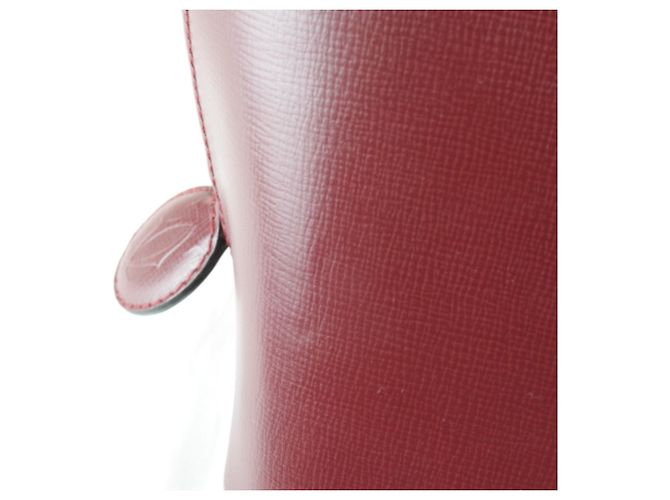 Borsa a mano mini Cartier Must Line Bordò - vista 15