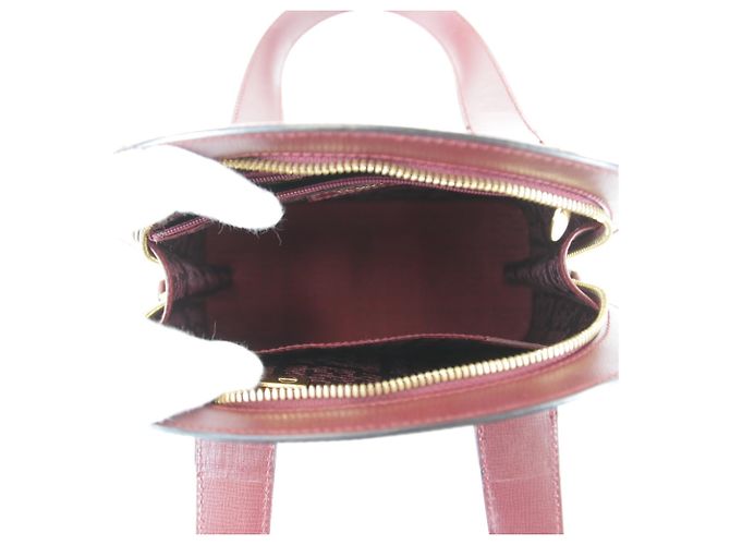 Borsa a mano mini Cartier Must Line Bordò - vista 9