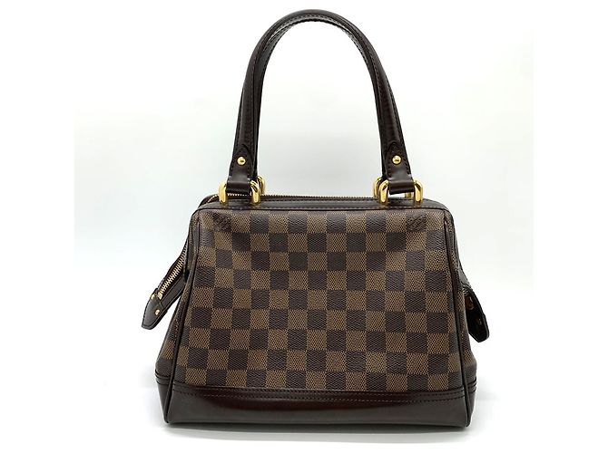 Borsa Louis Vuitton Knightsbridge Marrone Damier ebene - vista 2