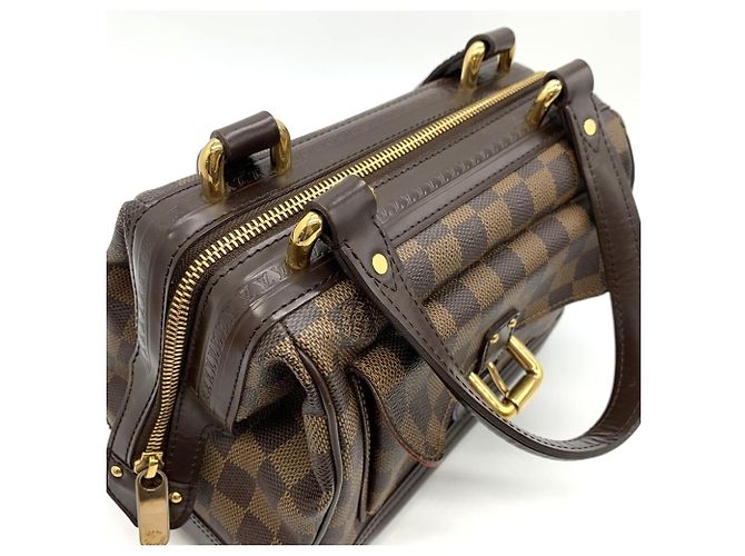 Borsa Louis Vuitton Knightsbridge Marrone Damier ebene - vista 5