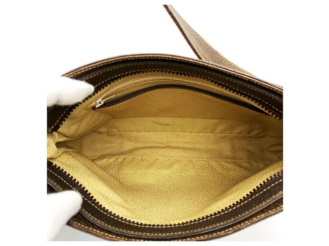 Borsa a tracolla Gucci in GG Supreme marrone - vista 6