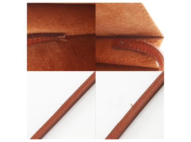 Hermès Borsa a tracolla Hermes Omenito Marrone Rosso - vista 8