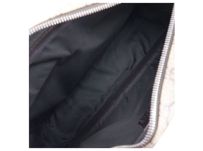 Borsa a tracolla Gucci GG Supreme Canvas Marrone - vista 5