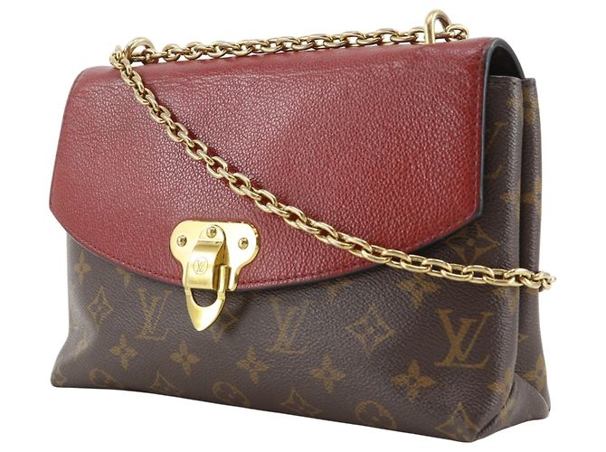 Borsa a Spalla Louis Vuitton Sun Praseed Marrone Fuschia - vista 2