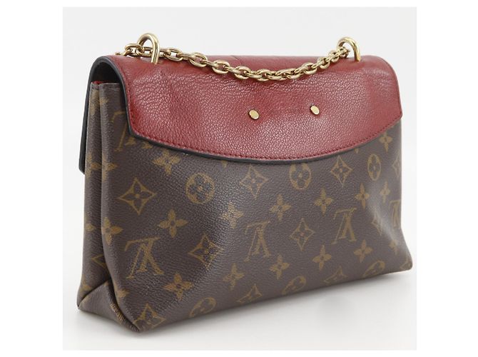 Borsa a Spalla Louis Vuitton Sun Praseed Marrone Fuschia - vista 3