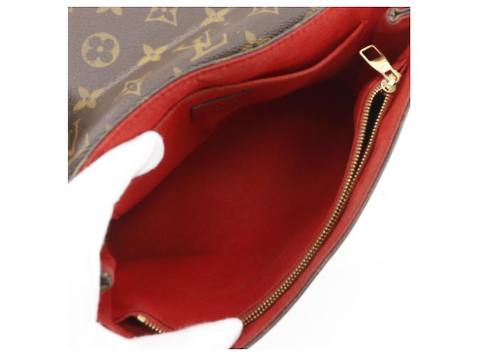 Borsa a Spalla Louis Vuitton Sun Praseed Marrone Fuschia - vista 5