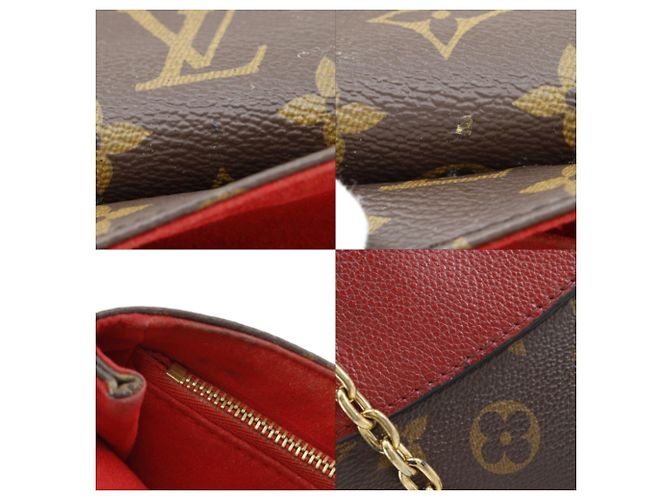 Borsa a Spalla Louis Vuitton Sun Praseed Marrone Fuschia - vista 9