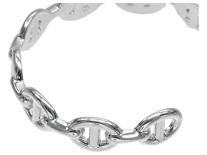 Hermès Bracciale Hermes Chaine d'Ancre Anchene ST Argento - vista 10