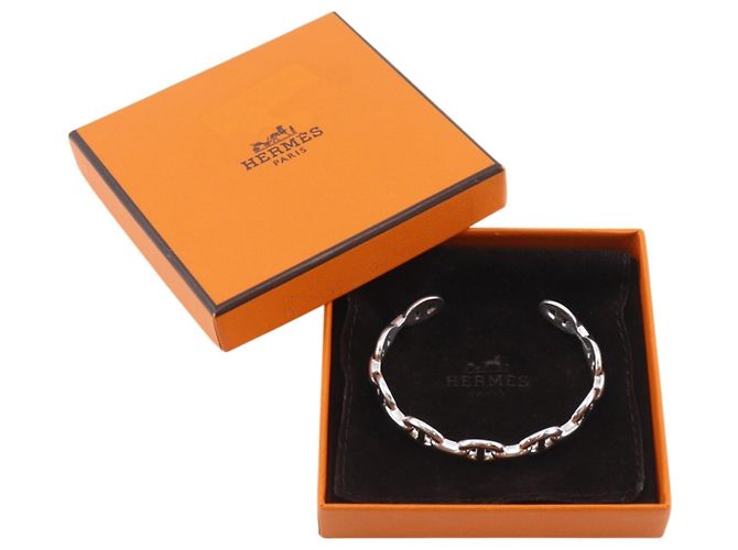 Hermès Bracciale Hermes Chaine d'Ancre Anchene ST Argento - vista 11