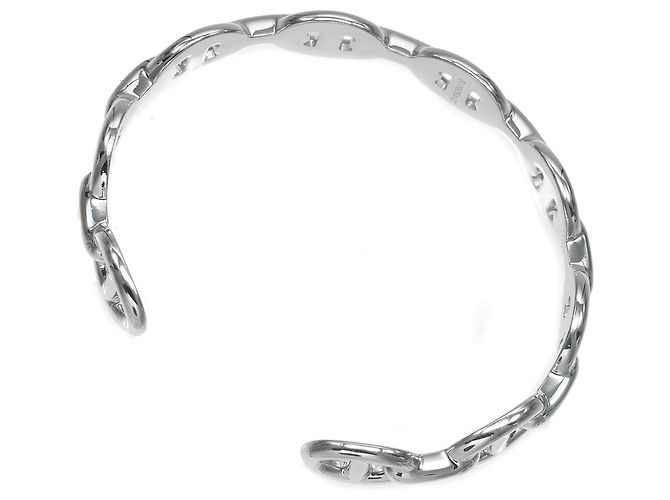 Hermès Bracciale Hermes Chaine d'Ancre Anchene ST Argento - vista 5