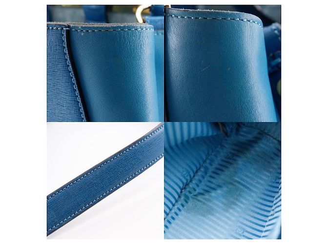 Borsa Fendi To Joule Blu - vista 10