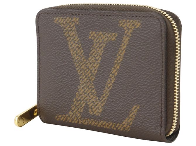 Portafoglio Monogram Zippy Louis Vuitton Marrone - vista 2