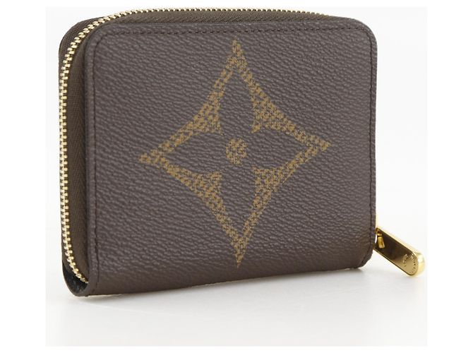 Portafoglio Monogram Zippy Louis Vuitton Marrone - vista 3