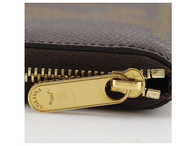 Portafoglio Monogram Zippy Louis Vuitton Marrone - vista 8