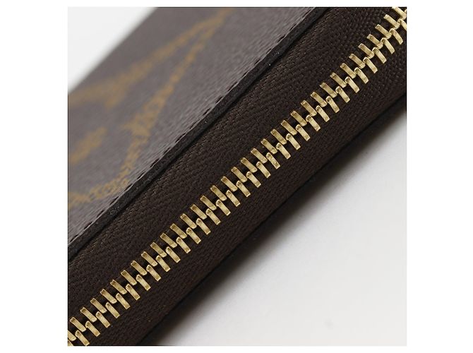 Portafoglio Monogram Zippy Louis Vuitton Marrone - vista 9