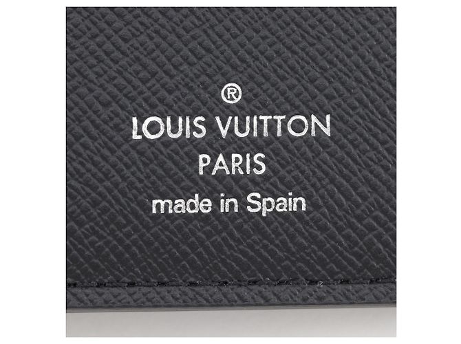 Portafoglio lungo Brazza Louis Vuitton Nero - vista 10