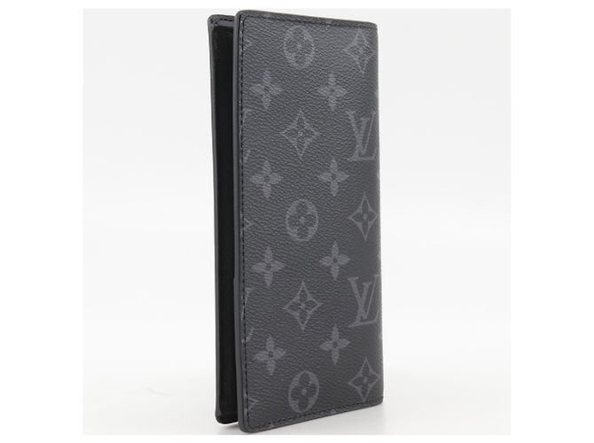 Portafoglio lungo Brazza Louis Vuitton Nero - vista 3