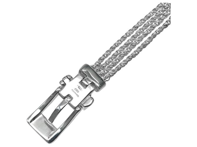 Bracciale charm Tiffany & Co. T-Rope Buckle Motif Argento - vista 4