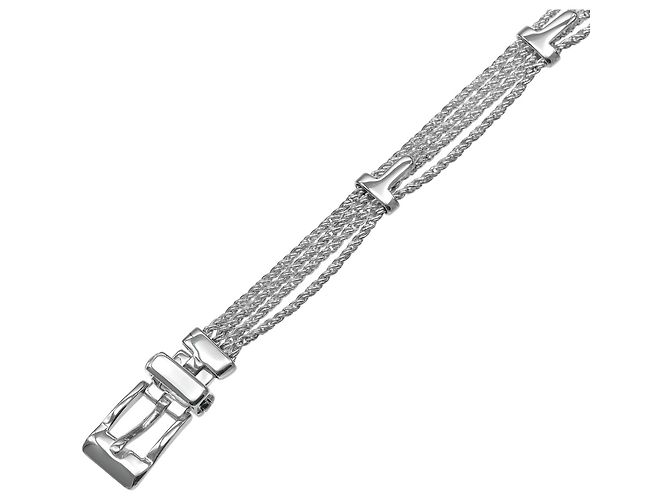 Bracciale charm Tiffany & Co. T-Rope Buckle Motif Argento - vista 5
