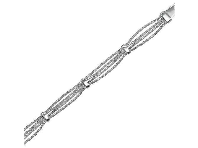 Bracciale charm Tiffany & Co. T-Rope Buckle Motif Argento - vista 6