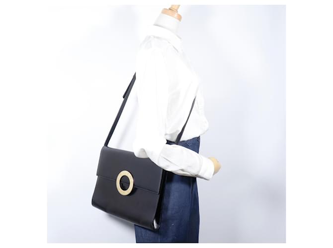 Céline Clutch a tracolla 2-Way Celine Nero - vista 15