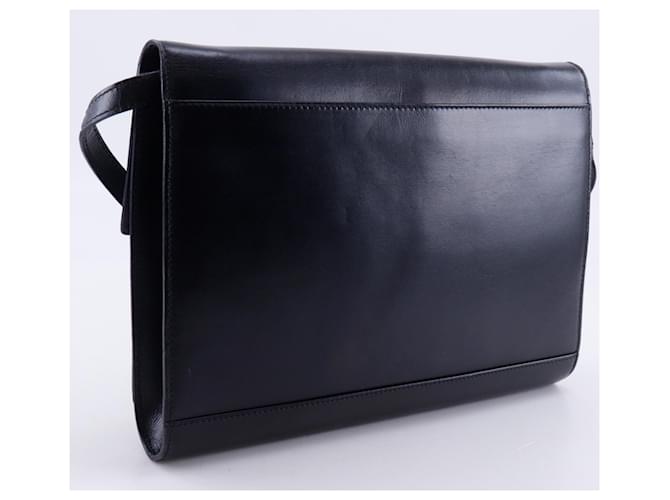 Céline Clutch a tracolla 2-Way Celine Nero - vista 3