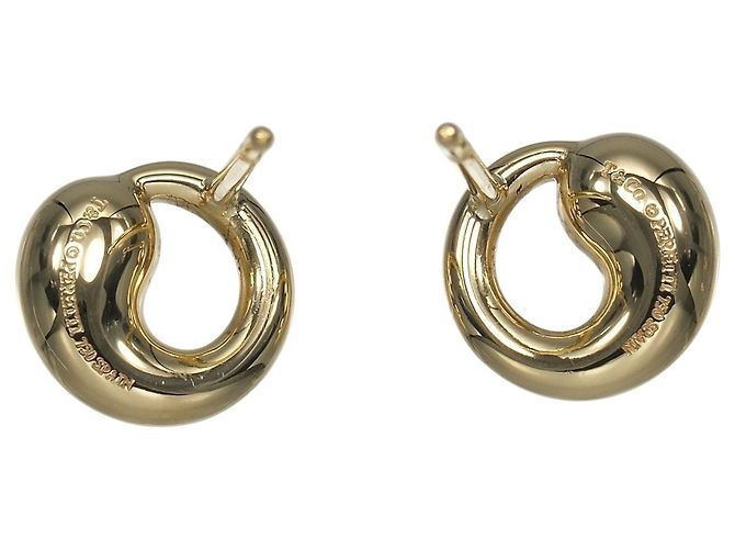 Orecchini Tiffany & Co. Eternal Circle D'oro - vista 3