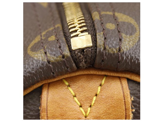 Borsa Louis Vuitton Speedy 35 Marrone - vista 11