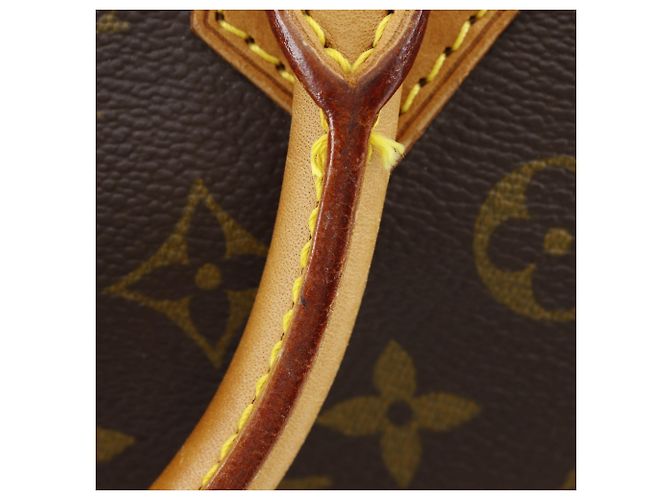Borsa Louis Vuitton Speedy 35 Marrone - vista 13