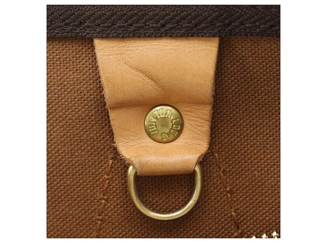Borsa Louis Vuitton Speedy 35 Marrone - vista 18