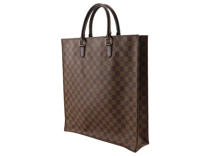 Louis Vuitton Sac Plat Borsa a mano Tote Marrone - vista 2