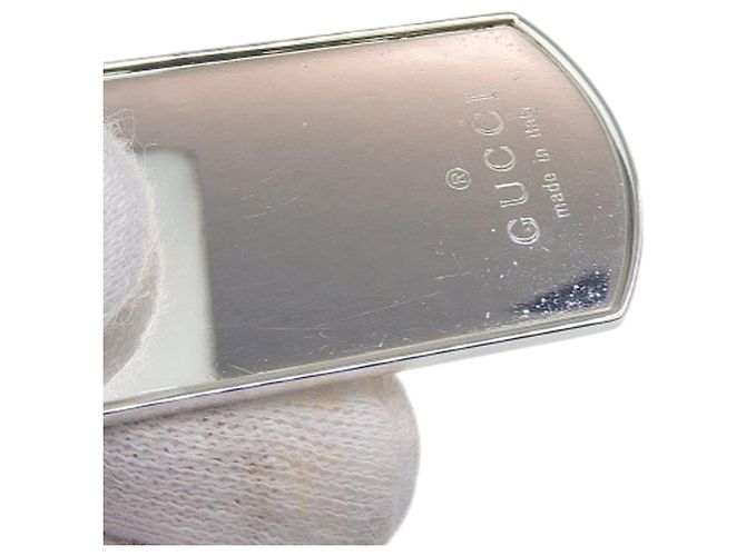 Collar de placa para perro Gucci Plata - vista 6