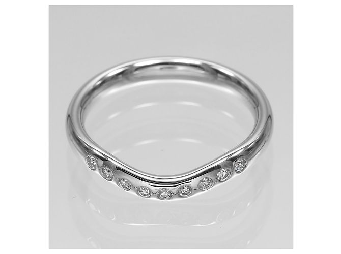 Tiffany & Co. Platin 950 Geschwungener Ring - Ansicht 6
