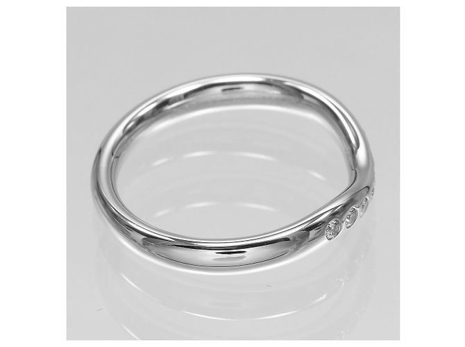 Tiffany & Co. Platin 950 Geschwungener Ring - Ansicht 8