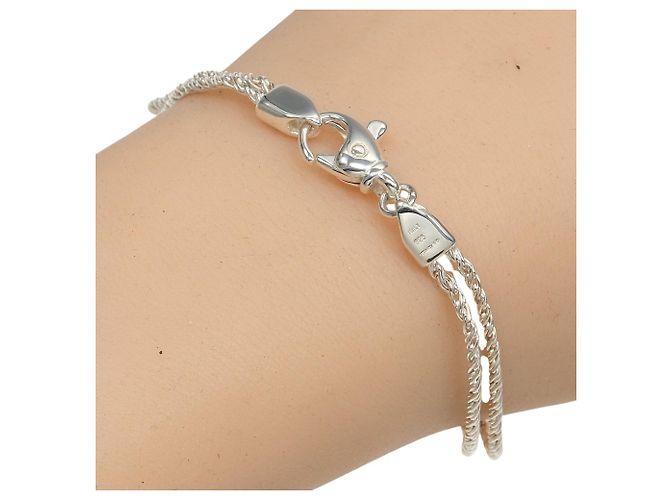 Bracciale Tiffany & Co. Star Double Rope Argento - vista 3