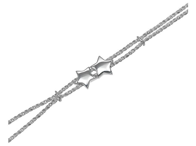 Bracciale Tiffany & Co. Star Double Rope Argento - vista 5